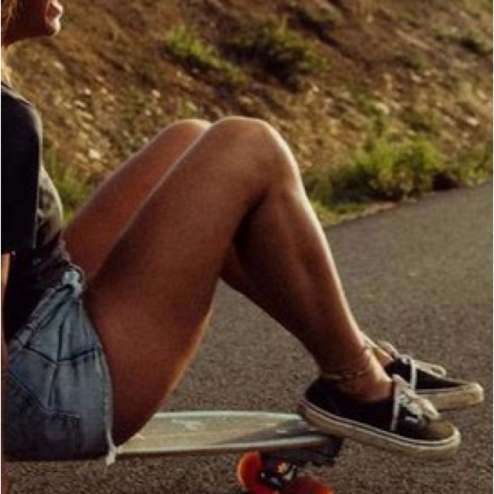 Vans Authentic Solid Canvas Skateboard Sneaker Wi… - image 2